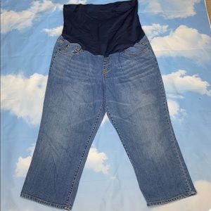 Liz Lange Maternity Crop Jeans